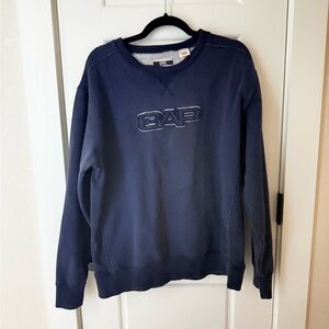 GAP Men's Navy Crewneck Sweater